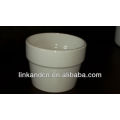 KC-00577 color blanco tazón de cerámica al por mayor